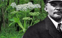 Создать мем Борщевик и Ленин