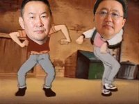 Создать мем Elbegdorj and Battulga in sparta remix