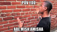 pov you are mish amisha