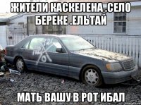 жители каскелена .село береке .ельтай мать вашу в рот ибал
