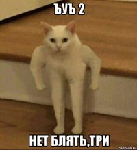 ъуъ 2 нет блять,три