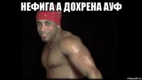 нефига а дохрена ауф 