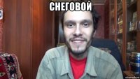 снеговой 