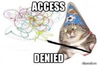 access denied