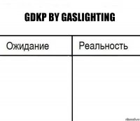 gdkp by gaslighting  