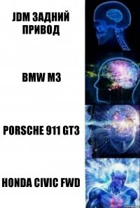 jdm задний привод bmw m3 porsche 911 gt3 honda civic fwd