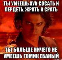 ты умеешь хуи сосать и пердеть, жрать и срать ты больше ничего не умеешь гомик ебаный