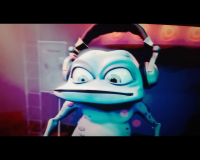 Создать мем Crazy Frog