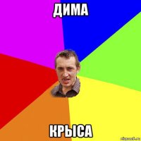 дима крыса