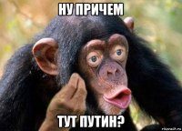 ну причем тут путин?