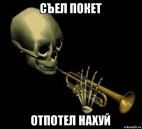 съел покет отпотел нахуй