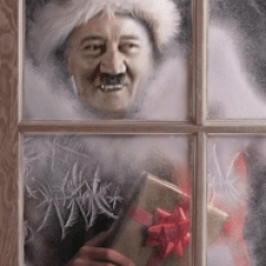 Адольф Гитлер Новогодний зимний