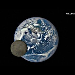 Из космоса сняли загадочную тёмную сторону Луны