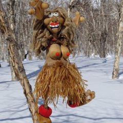 Жена  африканского лешего
