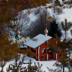 Зимнее Чимеево купальни