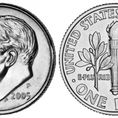 Dime of 2005 - Franklin D Roosevelt