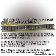 Roswell I-Beam Fragment