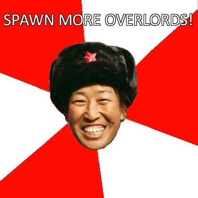 spawn more overlords! , Мем China