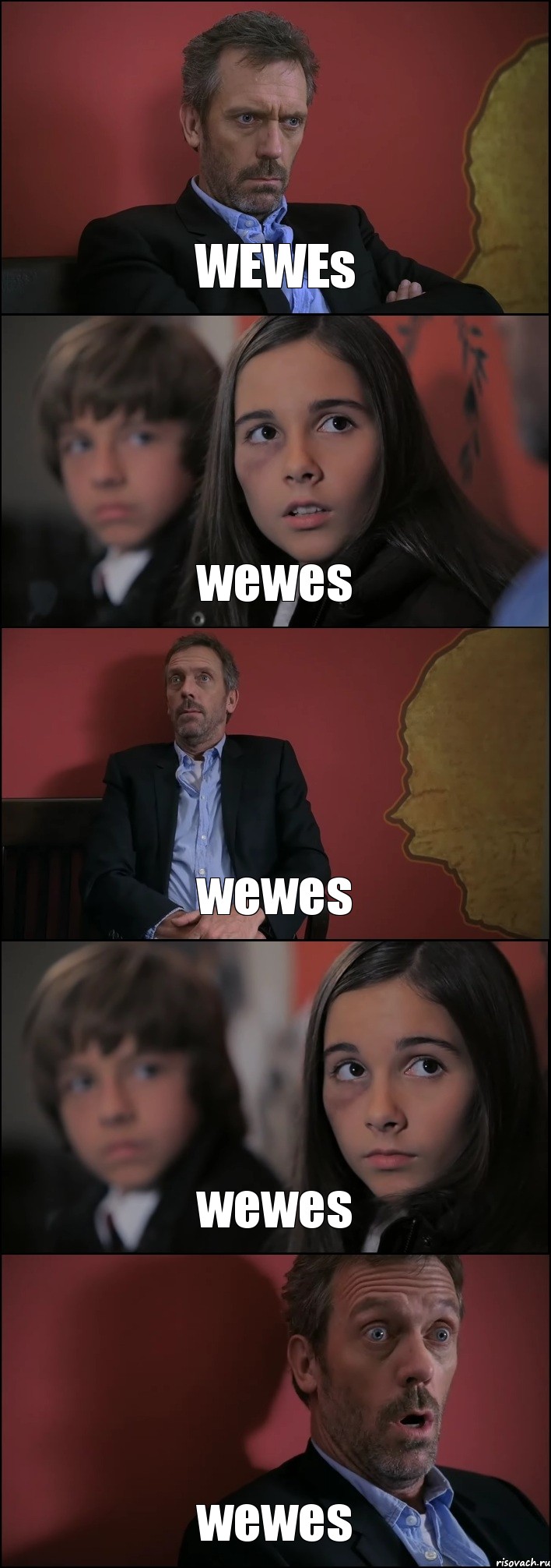 WEWEs wewes wewes wewes wewes, Комикс Доктор Хаус