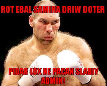 rot ebal samira driw doter pidar lox ne pacan slabiy admin!