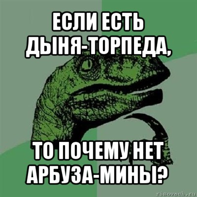 если есть дыня-торпеда, то почему нет арбуза-мины?