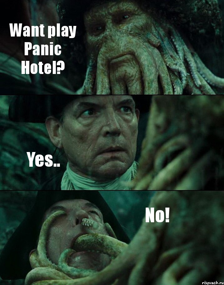 Want play Panic Hotel? Yes.. No!