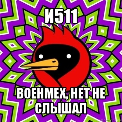 и511 военмех, нет не слышал, Мем Омская птица