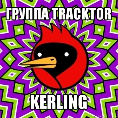 группа tracktor kerling, Мем Омская птица