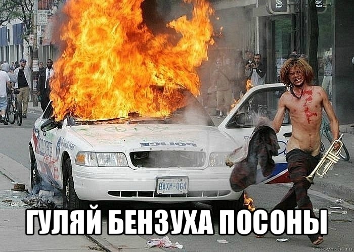  гуляй бензуха посоны, Мем Fuckdapolice