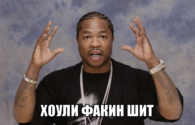  хоули факин шит, Мем Xzibit