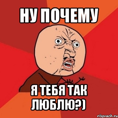 ну почему я тебя так люблю?), Мем Почему