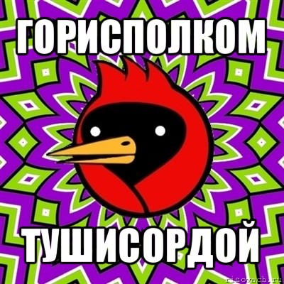 горисполком тушисордой, Мем Омская птица