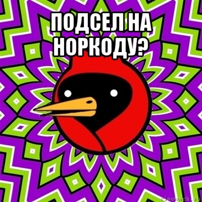 подсел на норкоду? , Мем Омская птица