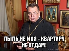  пыль не моя - квартиру не отдам!, Мем шевченко