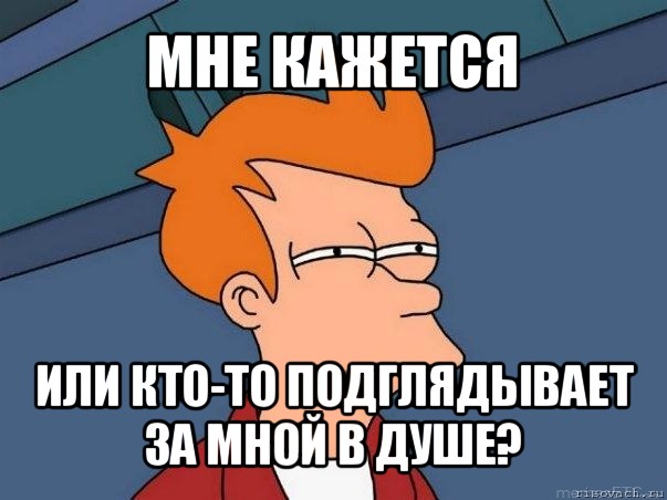 мне кажется или кто-то подглядывает за мной в душе?, Мем  Фрай (мне кажется или)