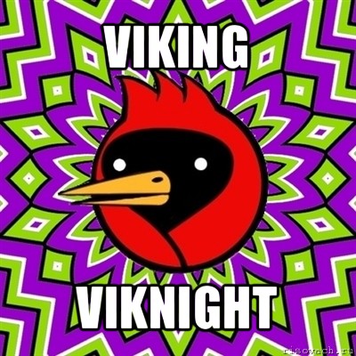 viking viknight, Мем Омская птица