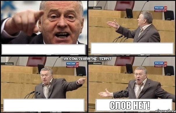    СЛОВ НЕТ!, Комикс Жириновский