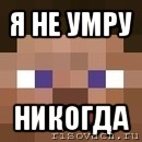 я не умру никогда, Мем стив