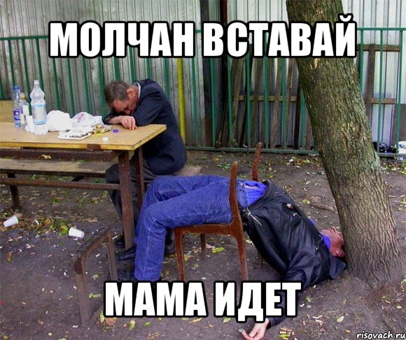 молчан вставай мама идет