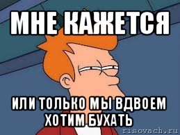 мне кажется или только мы вдвоем хотим бухать, Мем  Фрай (мне кажется или)