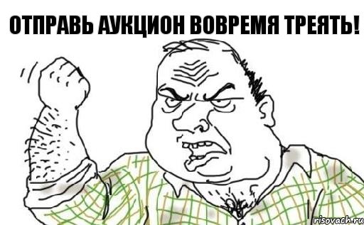 ОТПРАВЬ АУКЦИОН ВОВРЕМЯ ТРЕЯТЬ!