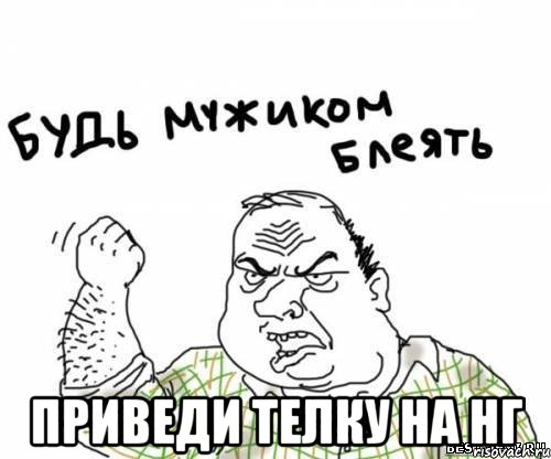  приведи телку на нг, Мем блять