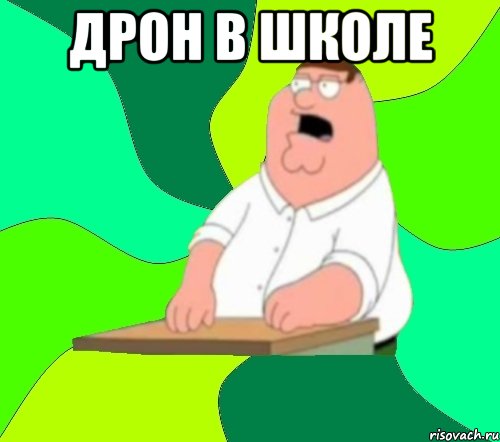 дрон в школе 