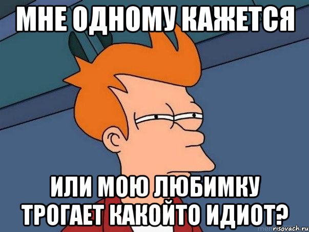 мне одному кажется или мою любимку трогает какойто идиот?, Мем  Фрай (мне кажется или)