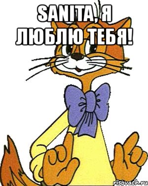 sanita, я люблю тебя! , Мем Кот Леопольд