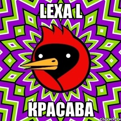 lexa l красава, Мем Омская птица