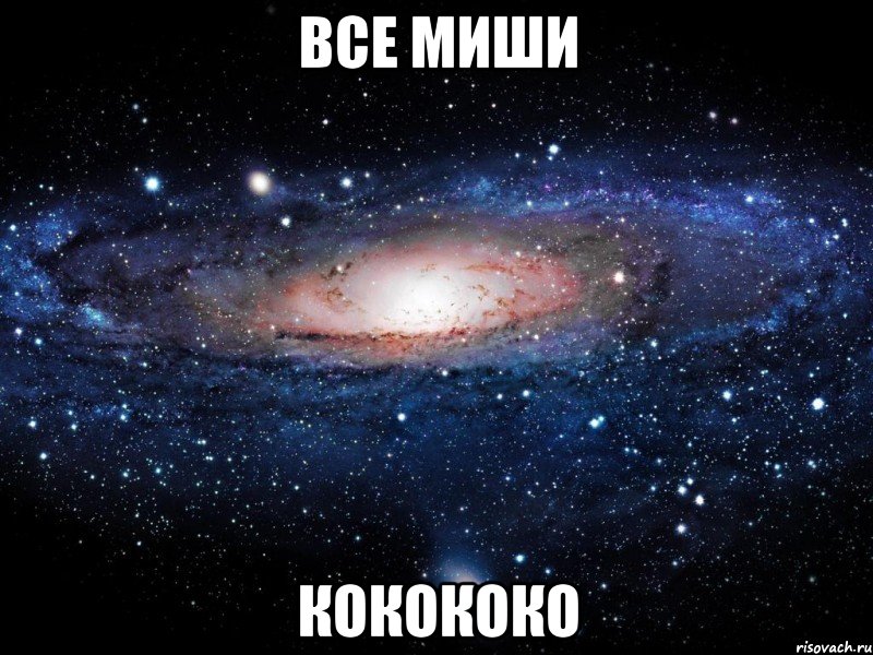 все миши кокококо, Мем Вселенная