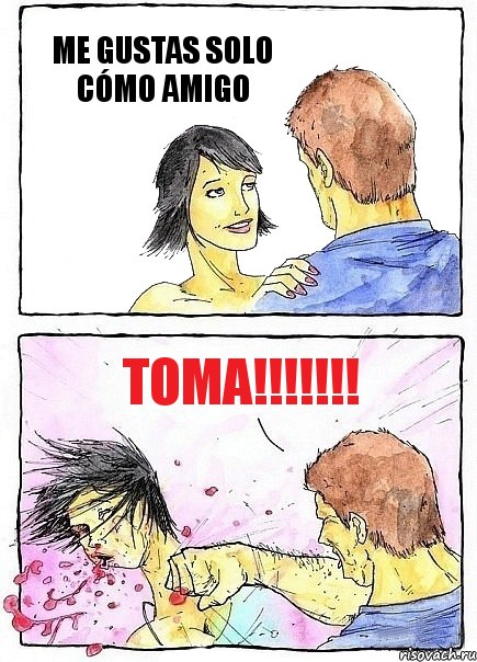 ME GUSTAS SOLO CÓMO AMIGO TOMA!!!, Комикс Бей бабу по ебалу