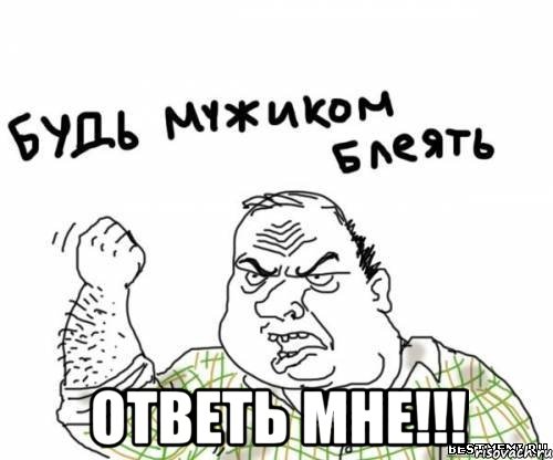  ответь мне!!!, Мем блять