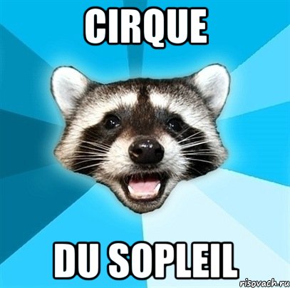 cirque du sopleil, Мем Енот-Каламбурист